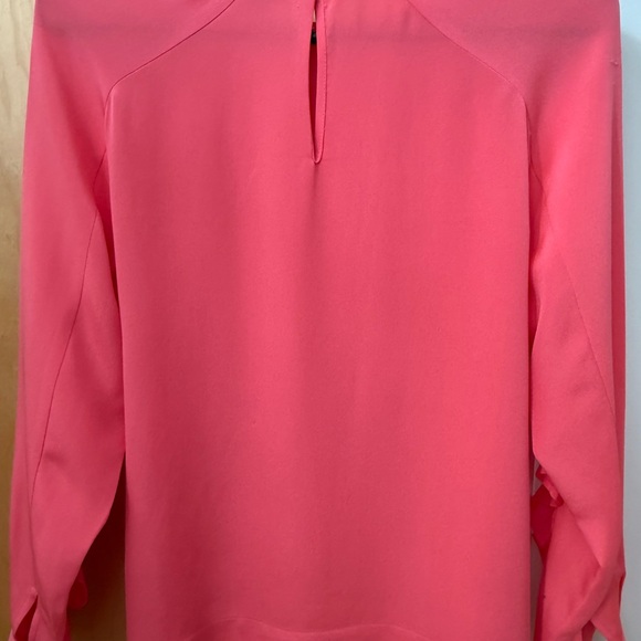 J.CREW COLLECTION SILK RUFFLE SLEEVE BLOUSE - Picture 4 of 13